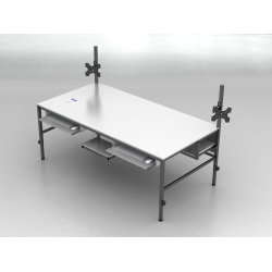 Stół warsztatowy do pakowania 240x120x140/160cm Art_9006